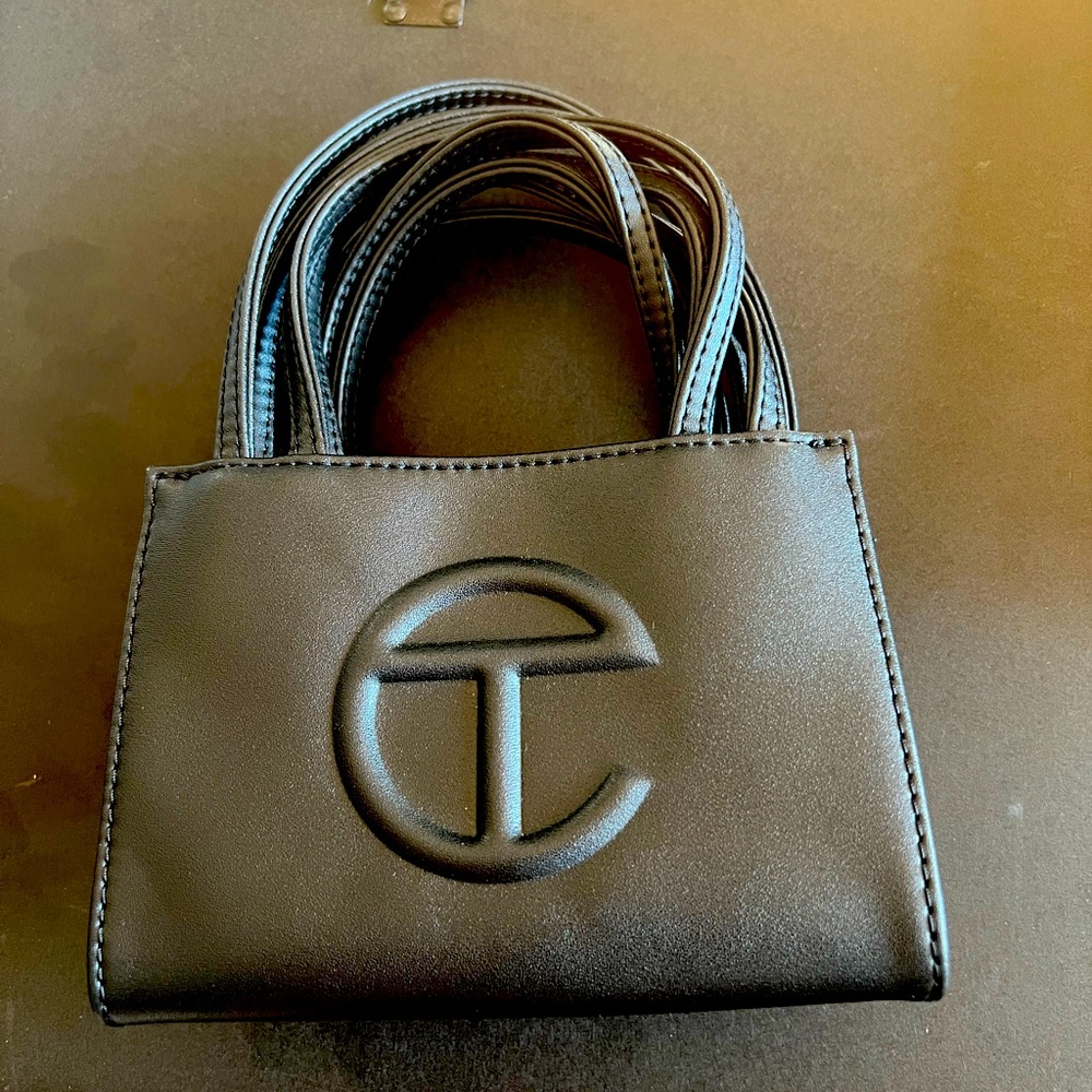Black small telfar bag